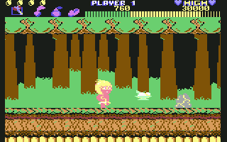 Wonder Boy screenshot 5 for Commodore 64